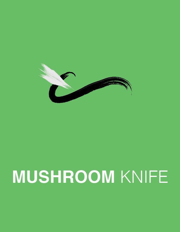 knife steel cards portfolio Render Solidworks product light mushroom