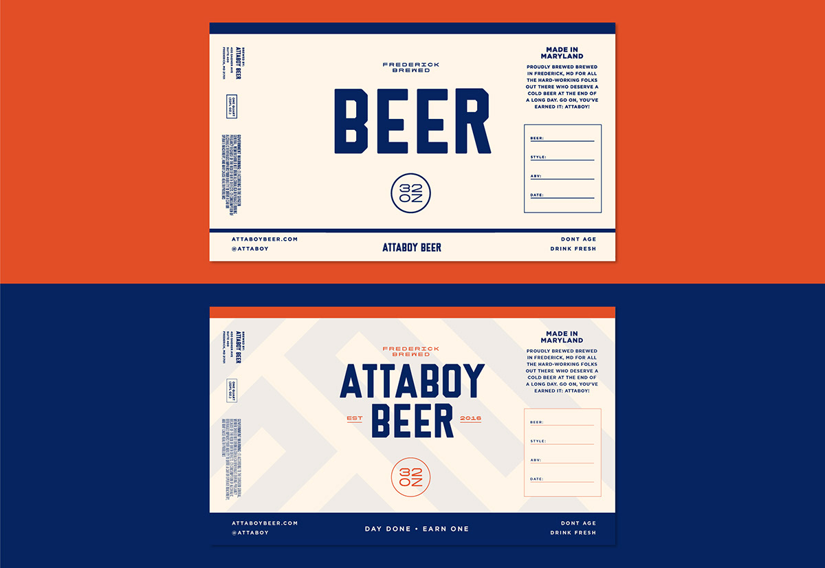 branding  identity design beer brewery maryland