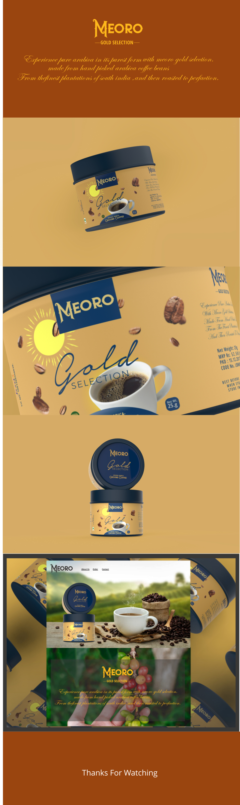 Packaging brand Website product jar Coffee tea Label trend