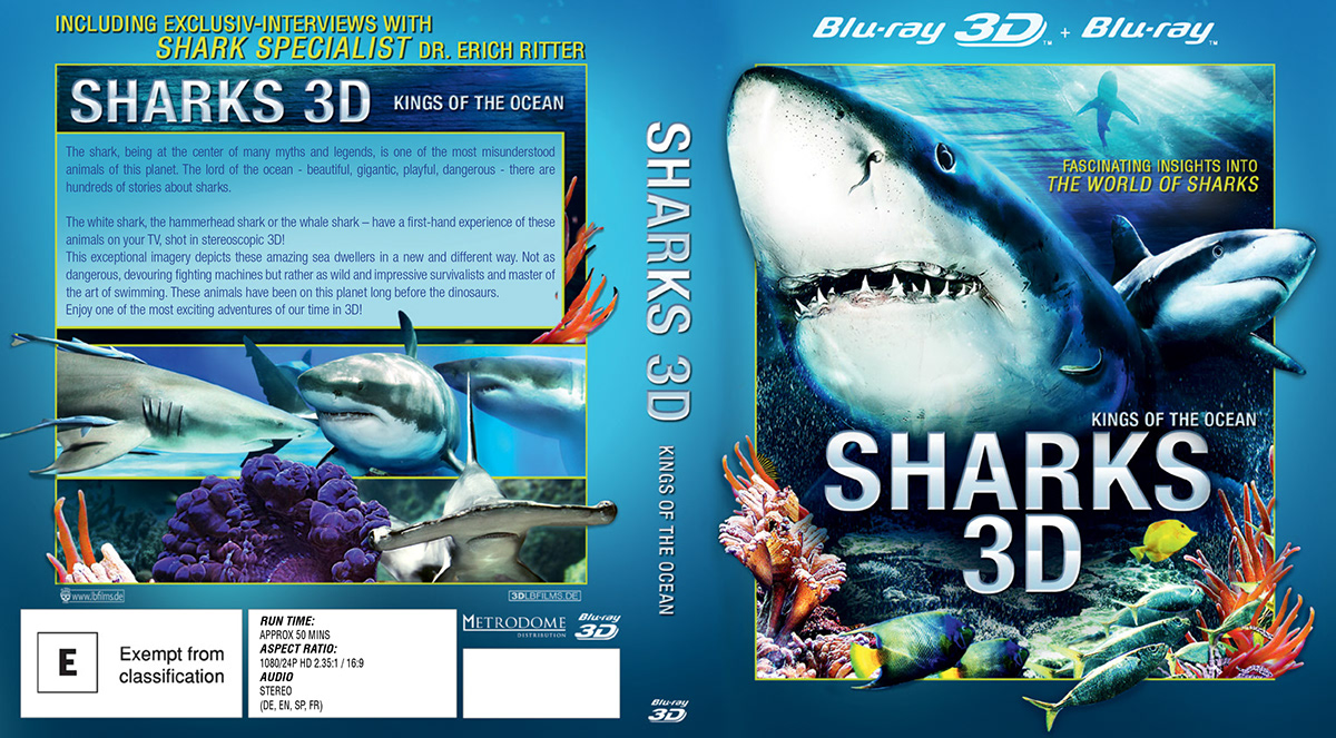 movie Documentary  egypt madagascar sharks thriller ghost DVD bluray blu ray cover sleeve inlay