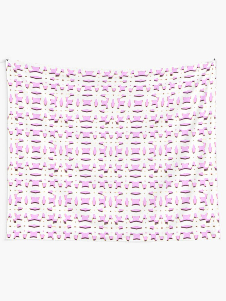 flou motif pattern imprimé chromosome symbol schematic graphic rose dessin numérique 