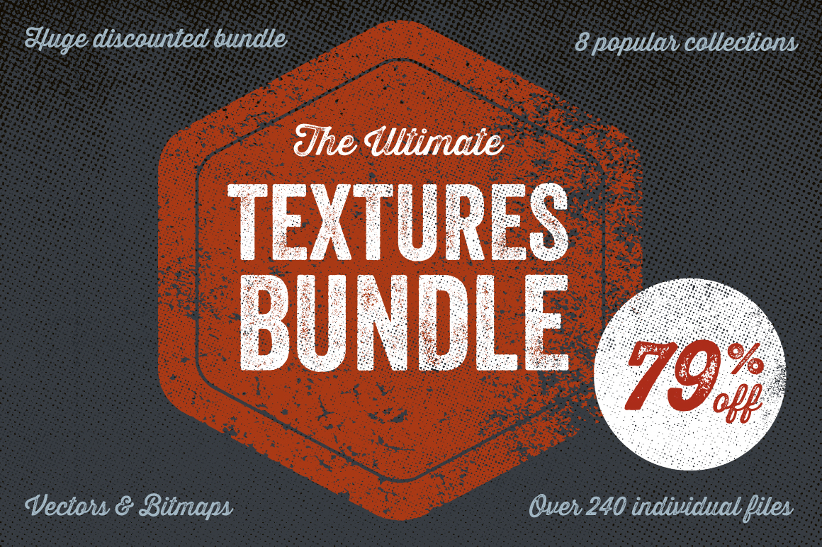 textures bundle Distressed dirty grunge halftone graphic offset print vector