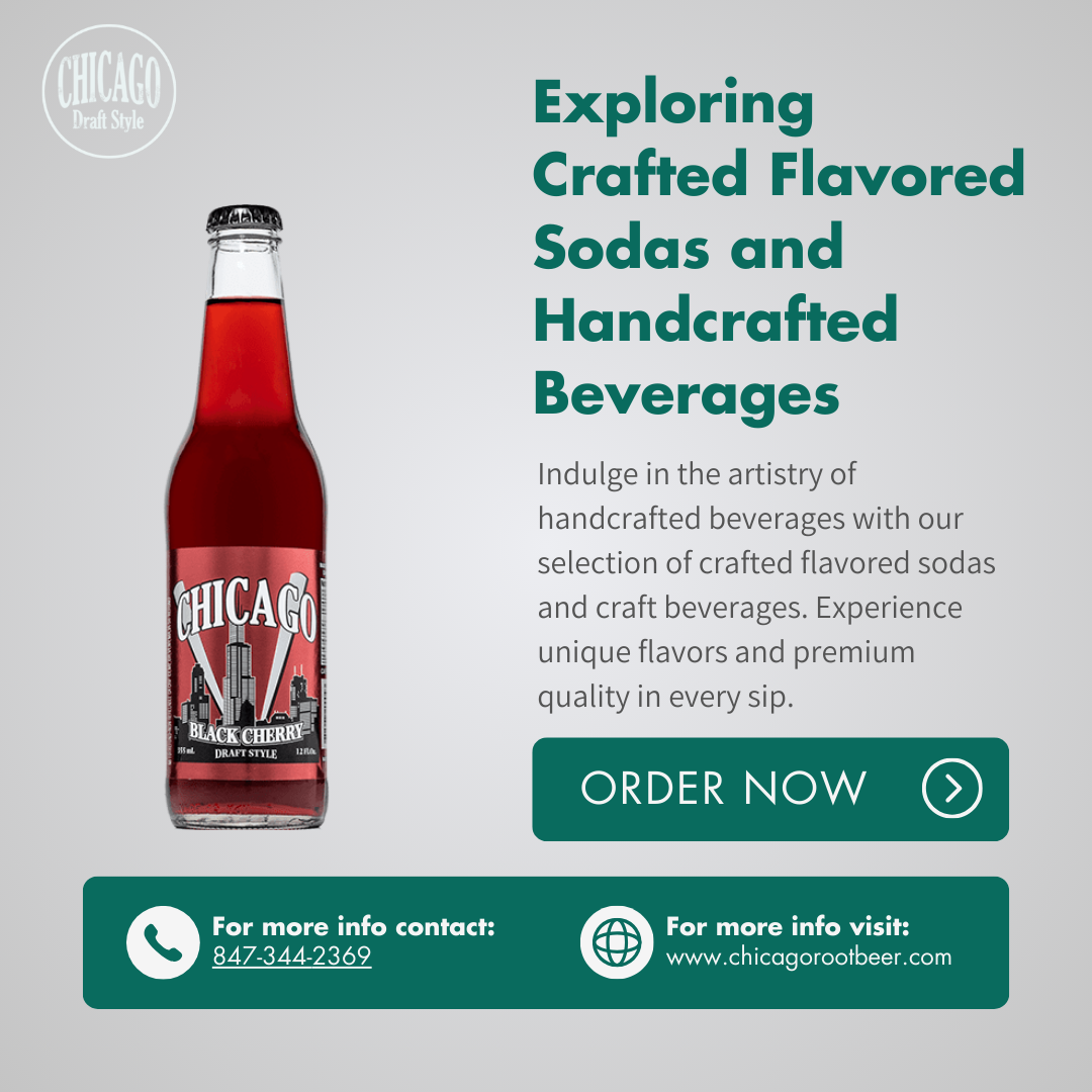 hand Crafted Flavored Sodas