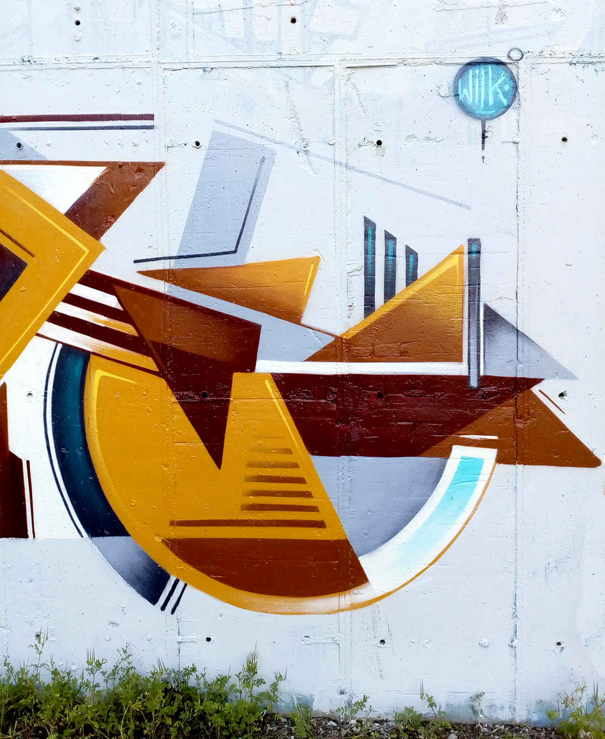 wilk geometry abstract letters typography  