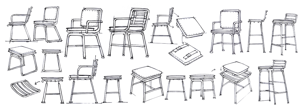 furniture design industrial
