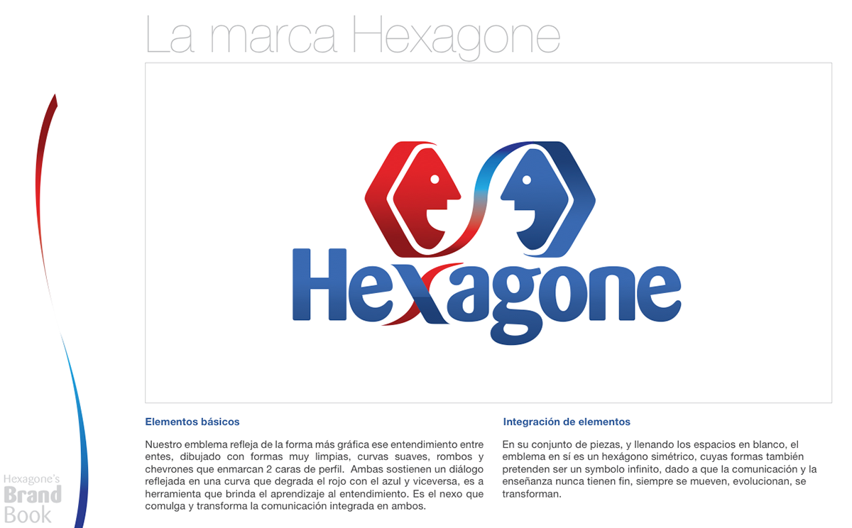 hexagone franchise language logo