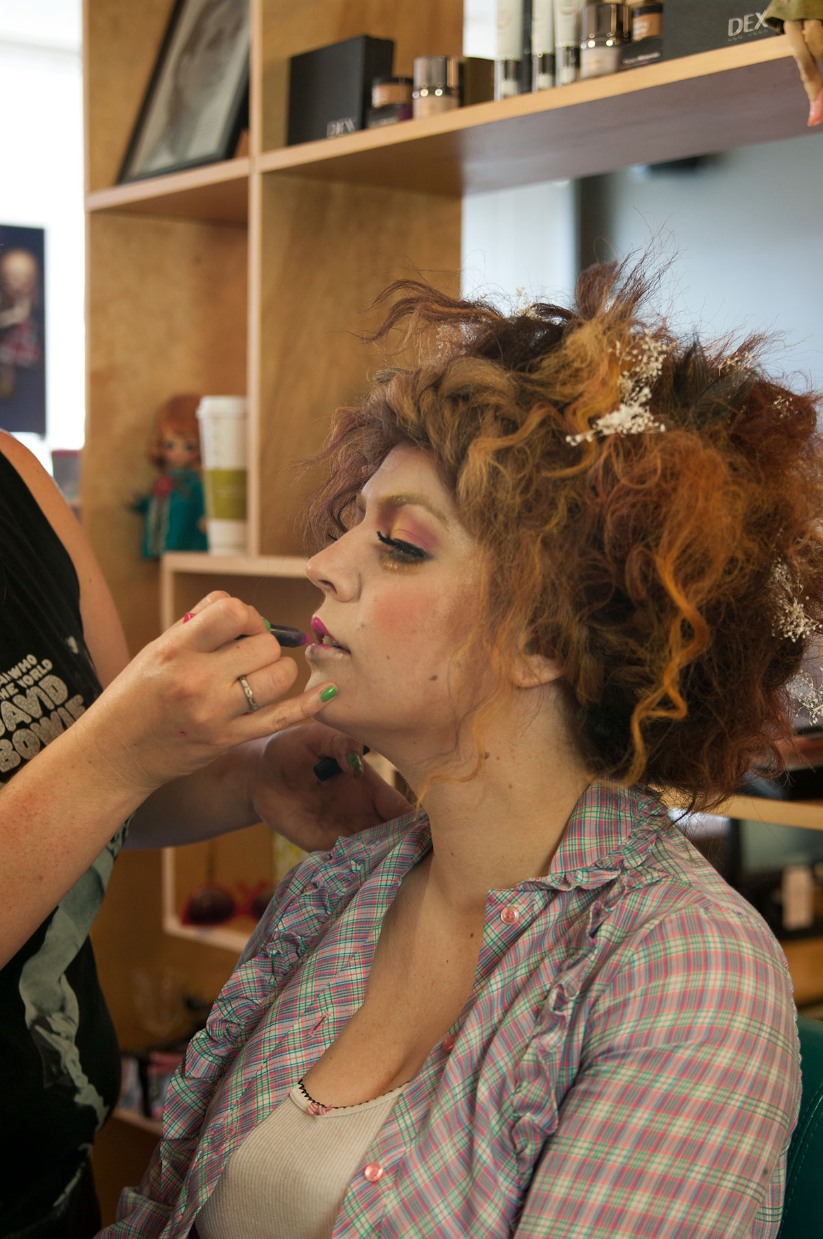 photo shoot salon hair makeup