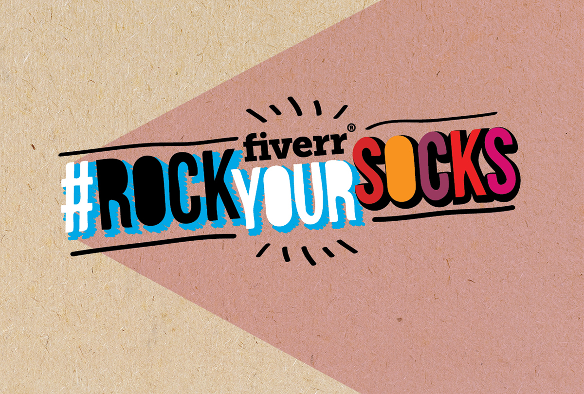 cool socks Competition fiverr win price design creative talented rock Fun