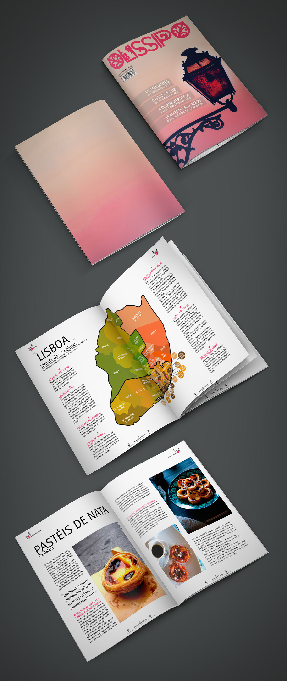 design editorial lisboa olissipo magazine revista