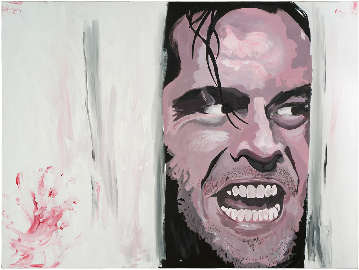 acrylic shining Jack Nicholson Stephen King horror