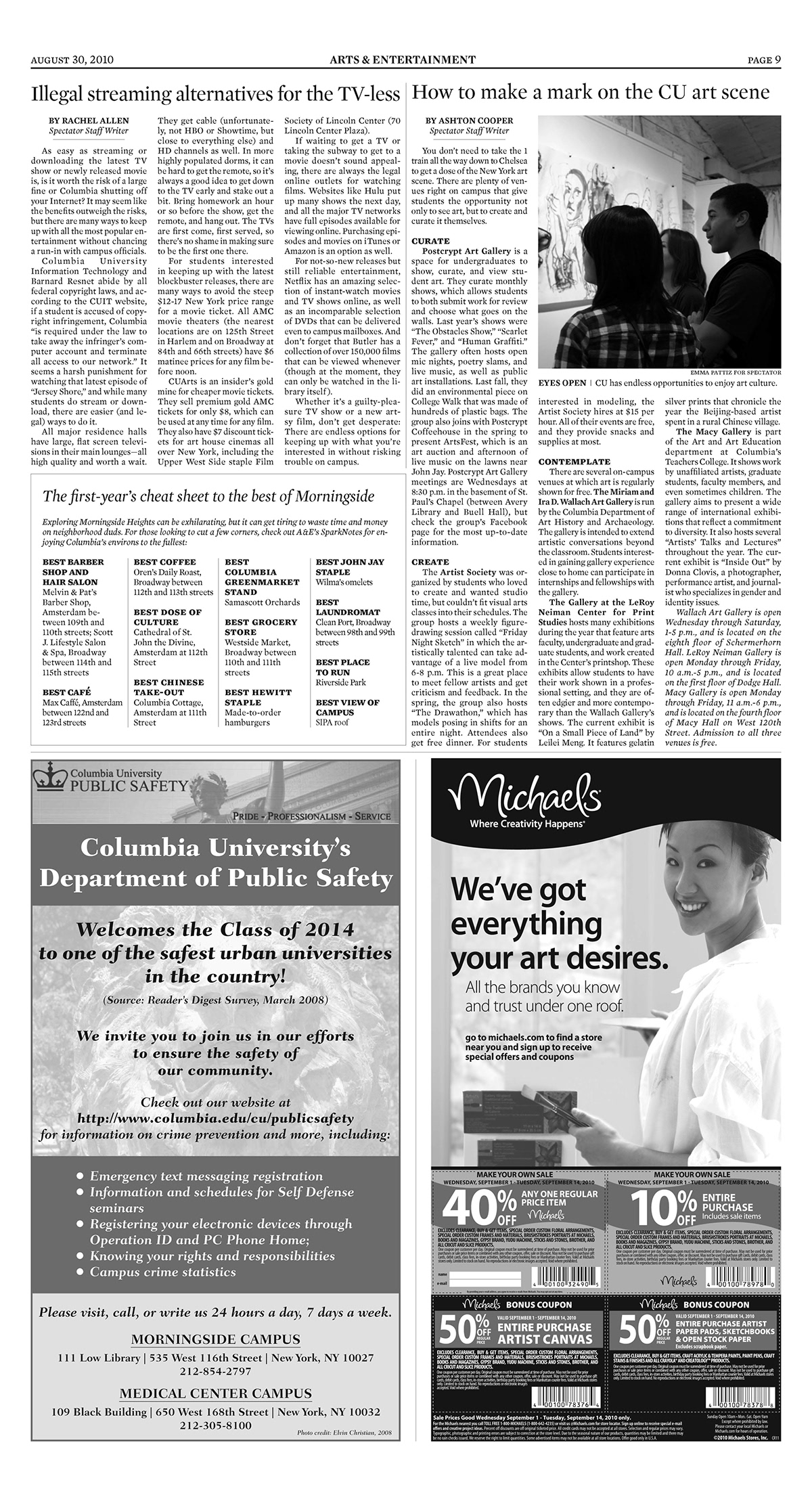 college special issue knockout mercury newspaper