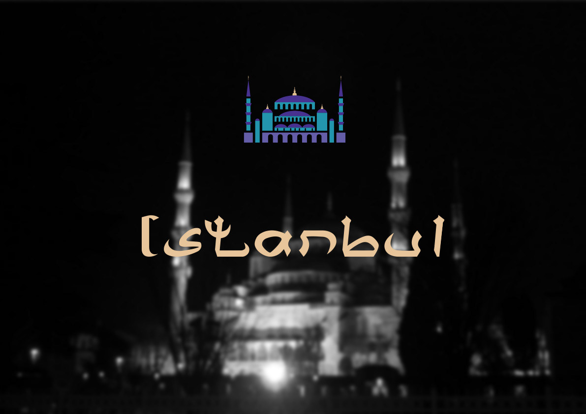 Turkey font font design turkey font illust