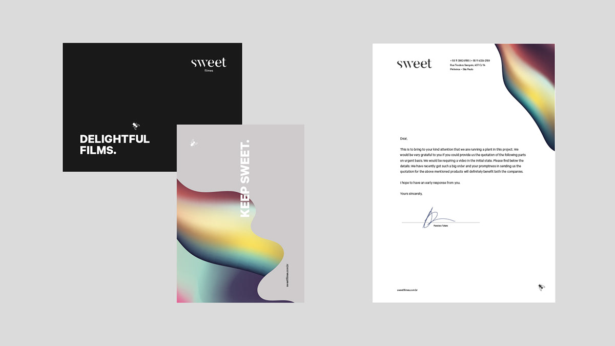 sweet branding  elvisbenicio organic color