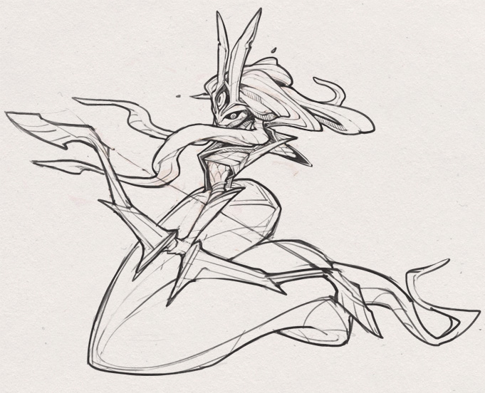 sketches sketch black and white bnw kudaman Pokemon pirate Character creature Draft medusa minotaur commission