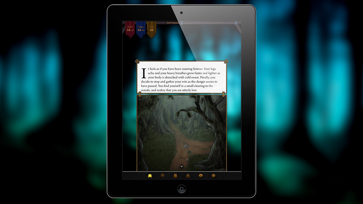 crossroads  shard kronland nir ainbinder ibeenthere shenkar final Project fantasy story interactive iPad app