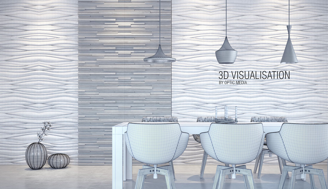 Optic Media 3D visualisatie
