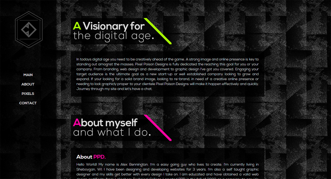 Responsive reponsive layout grunge mobile