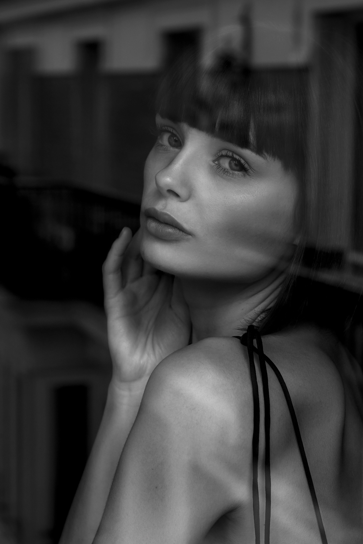 woman portrait beauty Photography  Black&white portrait photography fine art feelings emotions Roberto Bressan