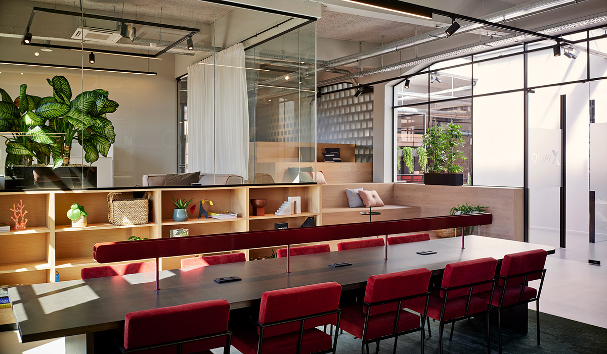 bar belgium company creneau interior design  IT lounge meeting room Office workplace