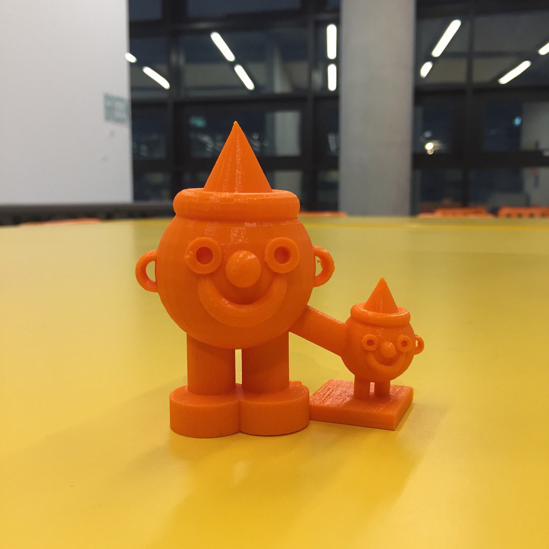 ILLUSTRATION  3d printing figurine Character design  Character