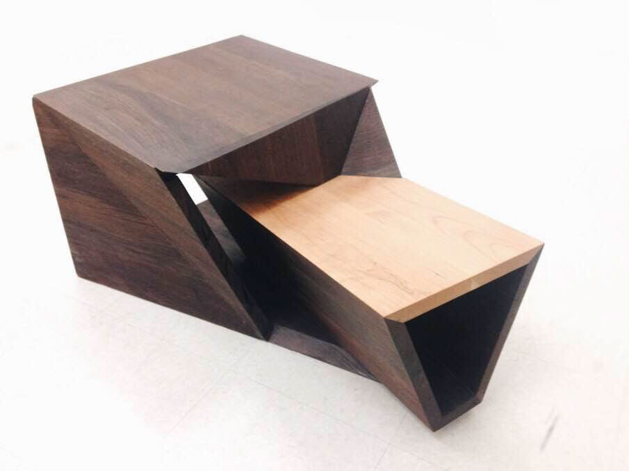 Adobe Portfolio bench furniture geometric