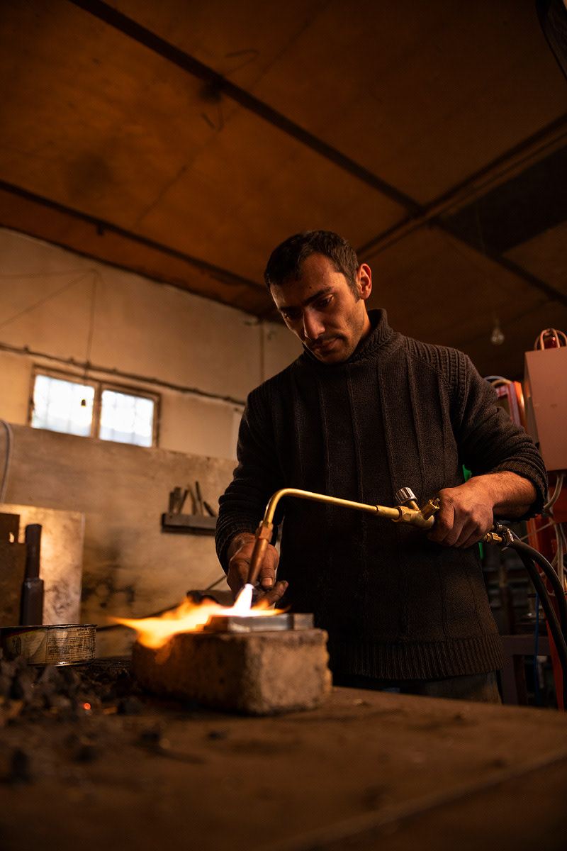 blacksmiths Gyumri Armenia photostory
