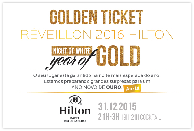Hilton Hinton Barra reveillon ano nov ouro