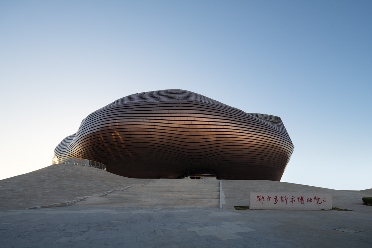 museum ordos architecture interior design  lighting Photography  china chinese culture