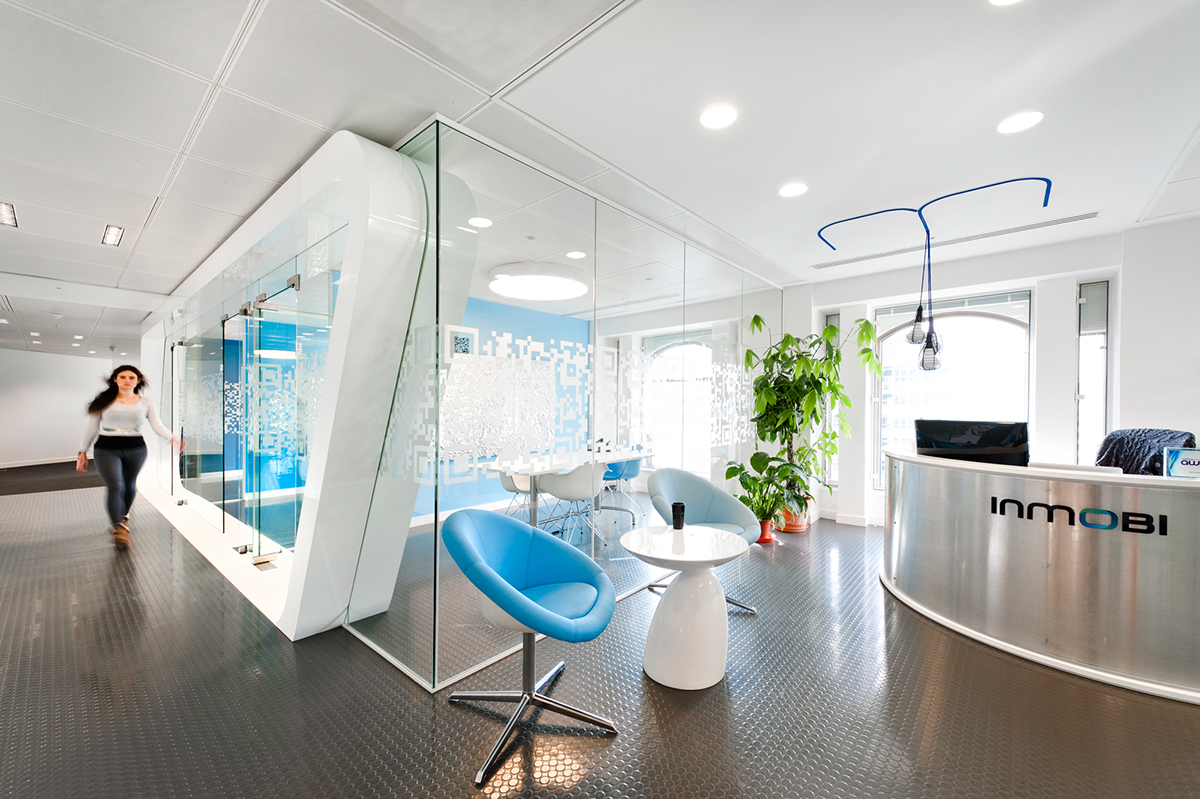 Inmobi communications  mobile  office  workplace design consultancy