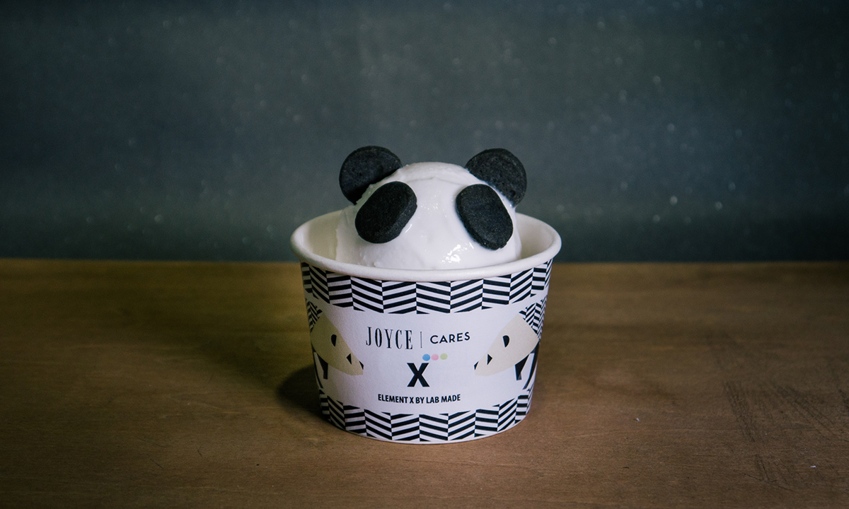Joyce Cares Element X Lab Made ice cream design Event Panda 