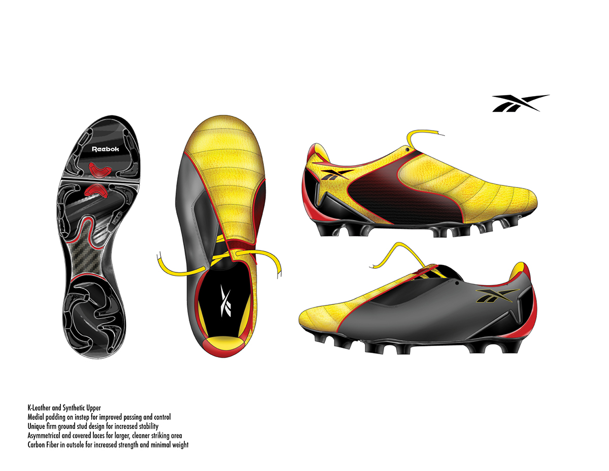 athletic cleats football soccer footwear Nike shoes OUTSOLE design