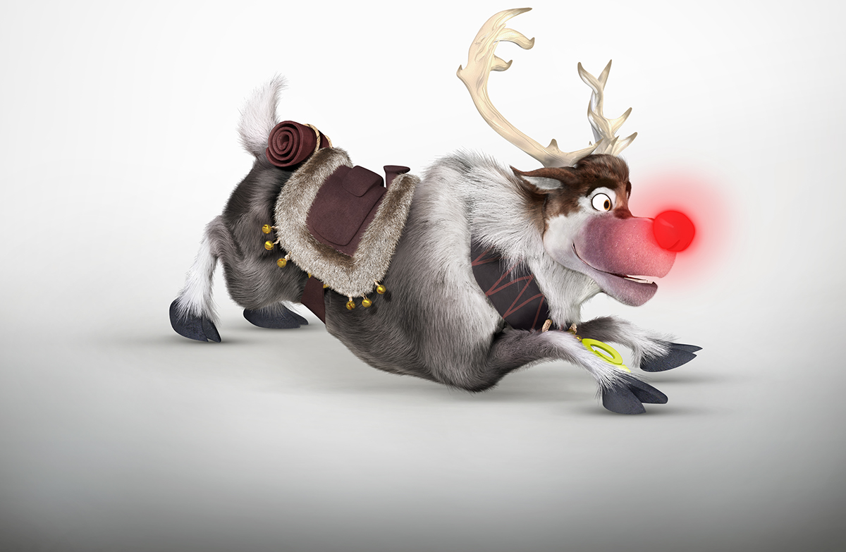 vuenza zstudios 3D CGI composition desing modo eltesoro Reno rudolf reindeer navidad Christmas