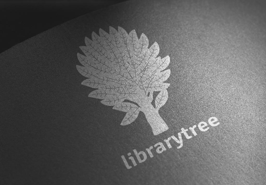Logo Design Tree  University academic librarygame