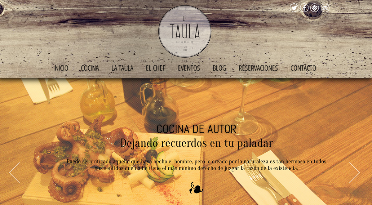 Web design Food  mexico Guanajuato restaurante