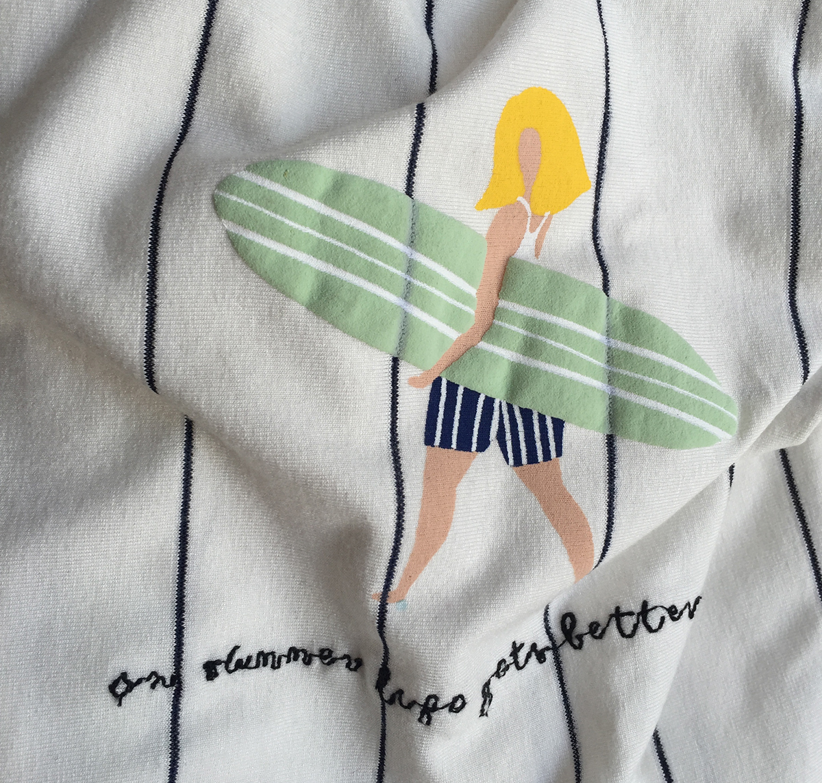 girls Surf skate zara TRF womanswear summer print t-shirt
