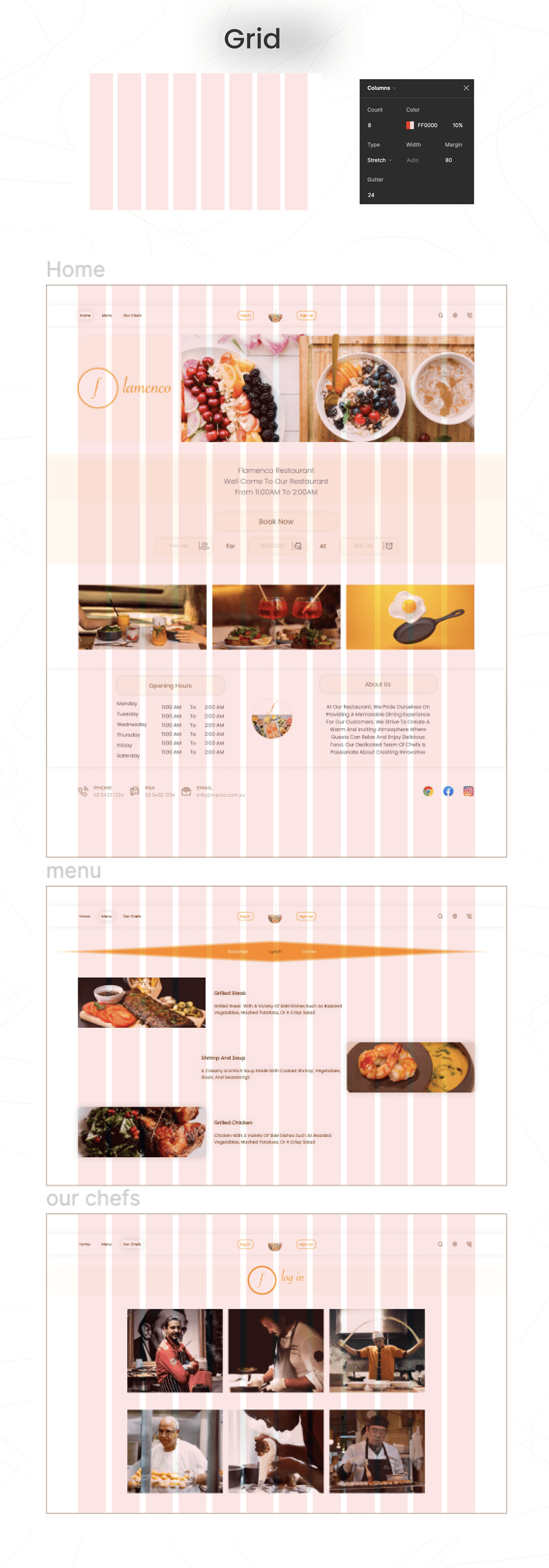ux UX design UX UI ux/ui uxdesign UI/UX uiux uiuxdesign Figma restaurant