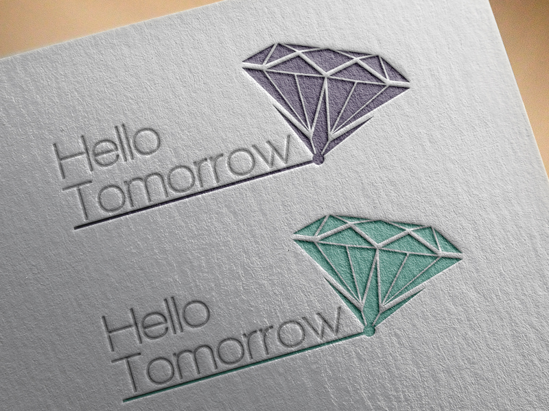 carte de visite diamond  diamant logo
