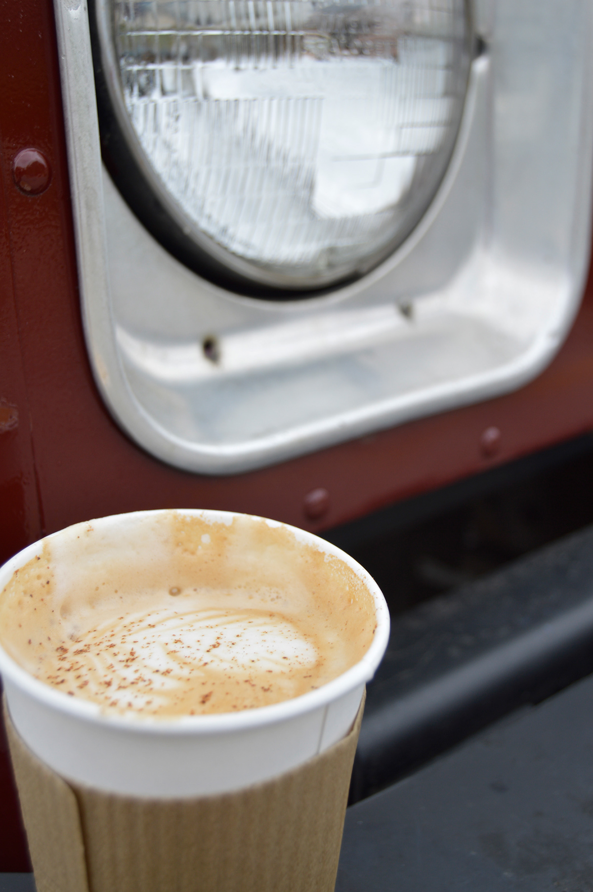 LUCKY CUP ESPRESSO Coffee Food truck logos brand identity