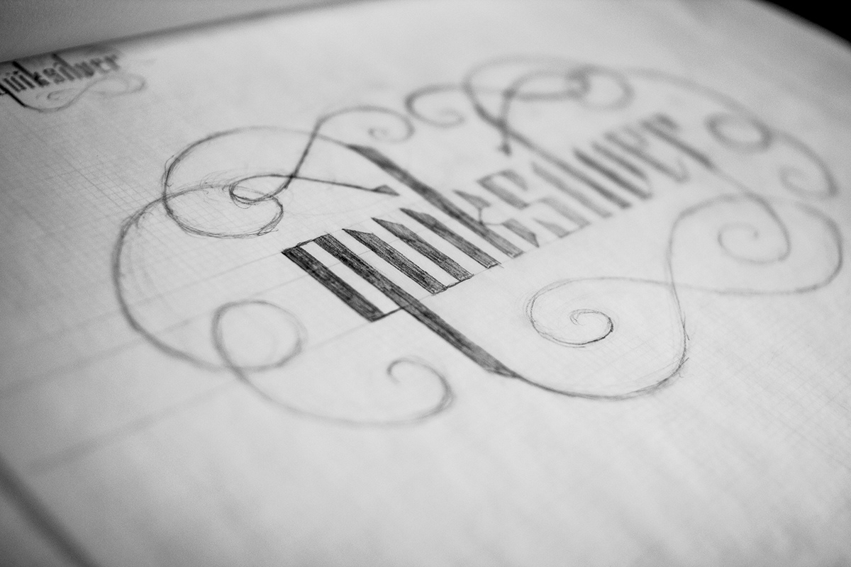 lettering  hand drawn sketches
