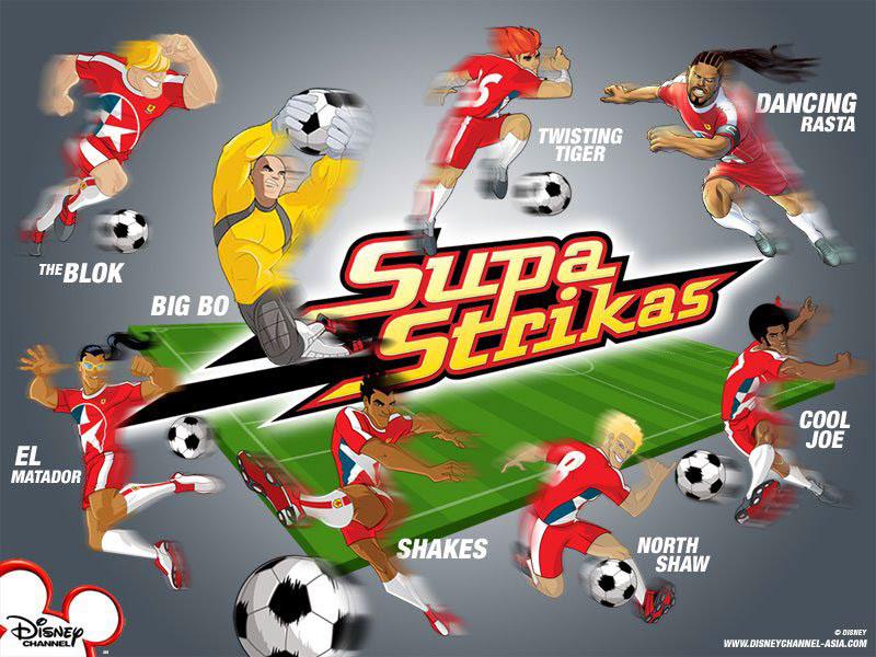 supa strikas Comic Book tv animation football soccer team sport kids