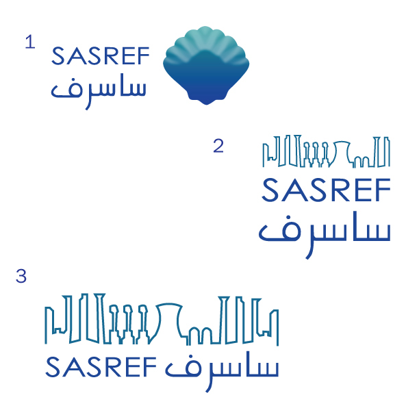 logo redesign branding  corporate oil shell petroleum ARAMCO ILLUSTRATION  Saudi