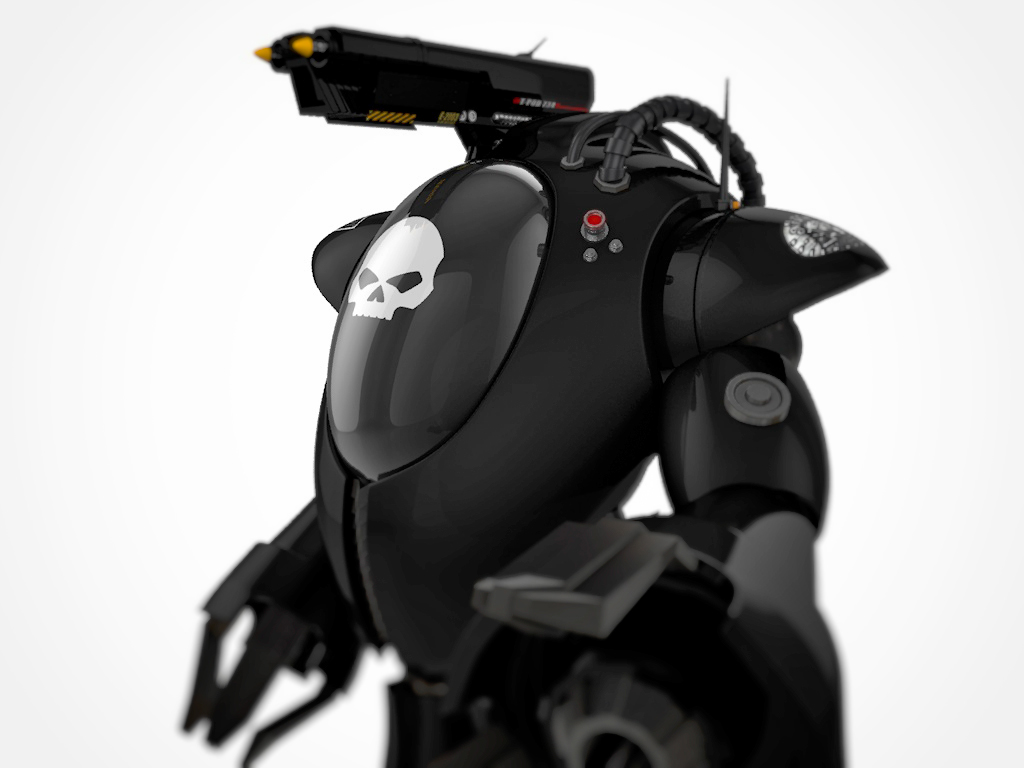 robot miguel colunga webgrafico 3D aguascalientes mexico Armor