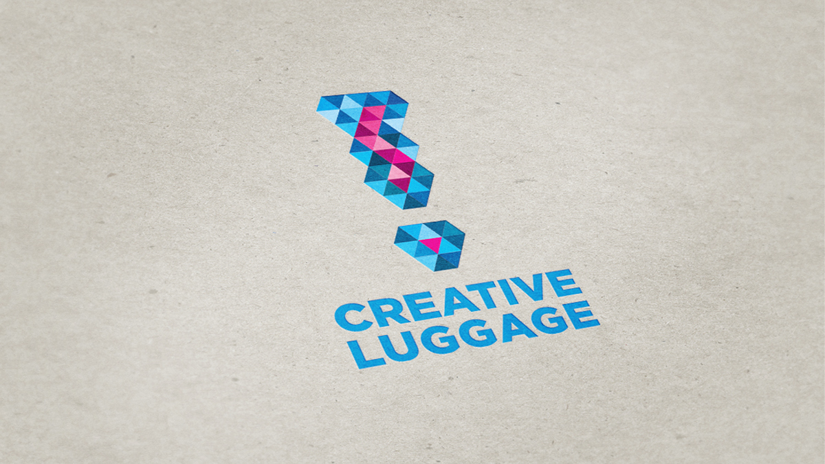 Creative Luggage Logo Design Edmond Enache