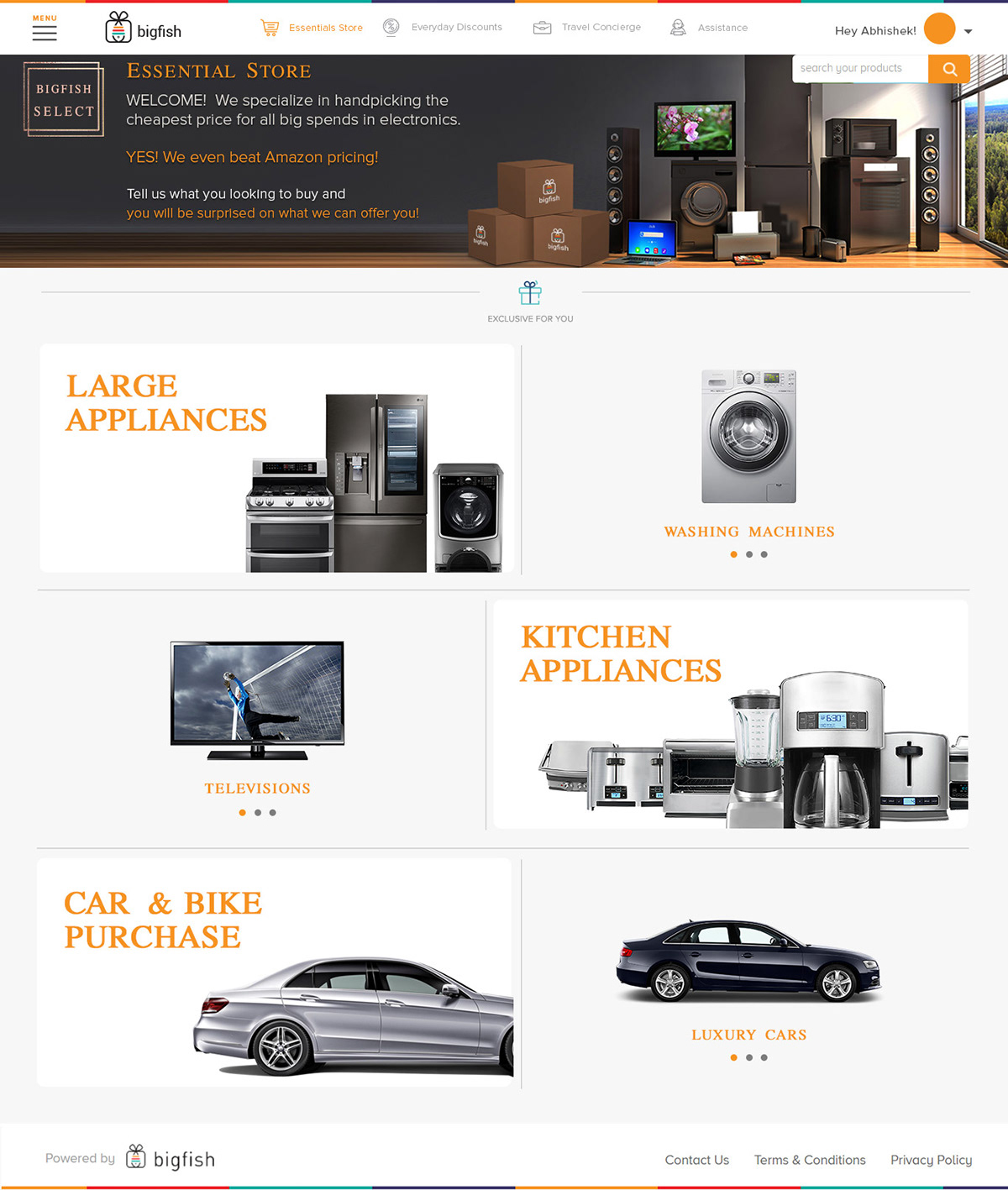 Ecommerce electronic interaction landing page photoshop ui design UX design VisualDesign Website Design