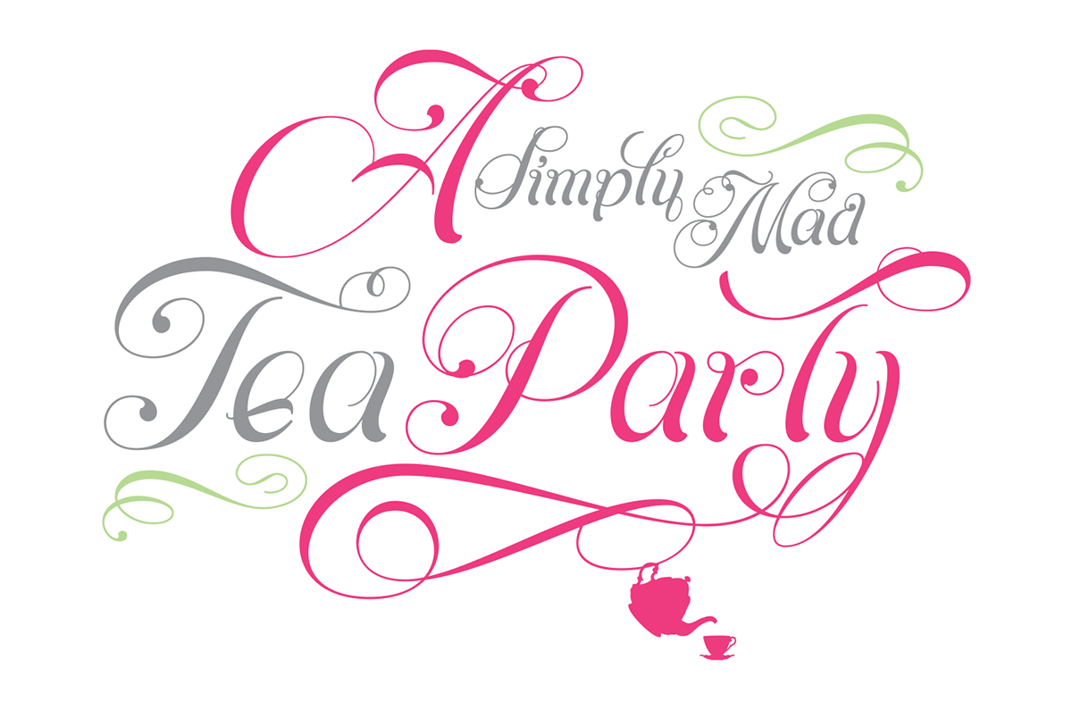 tea party Invitation alice wonderland