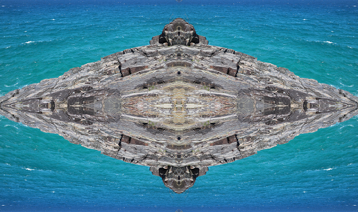 mirror photo sydney Australia Bondi beach Ocean sea Mirrorgram