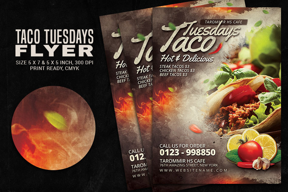 Taco Tuesdays Flyer