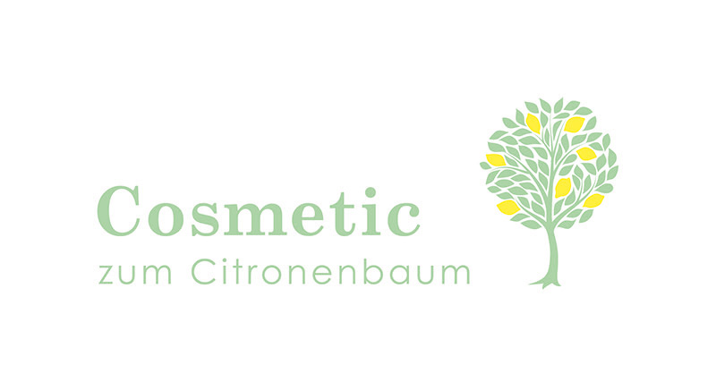 Adobe Portfolio logo Cosmetic logodesign Citronenbaum graphicdesign Tree  baum lemon Lemontree