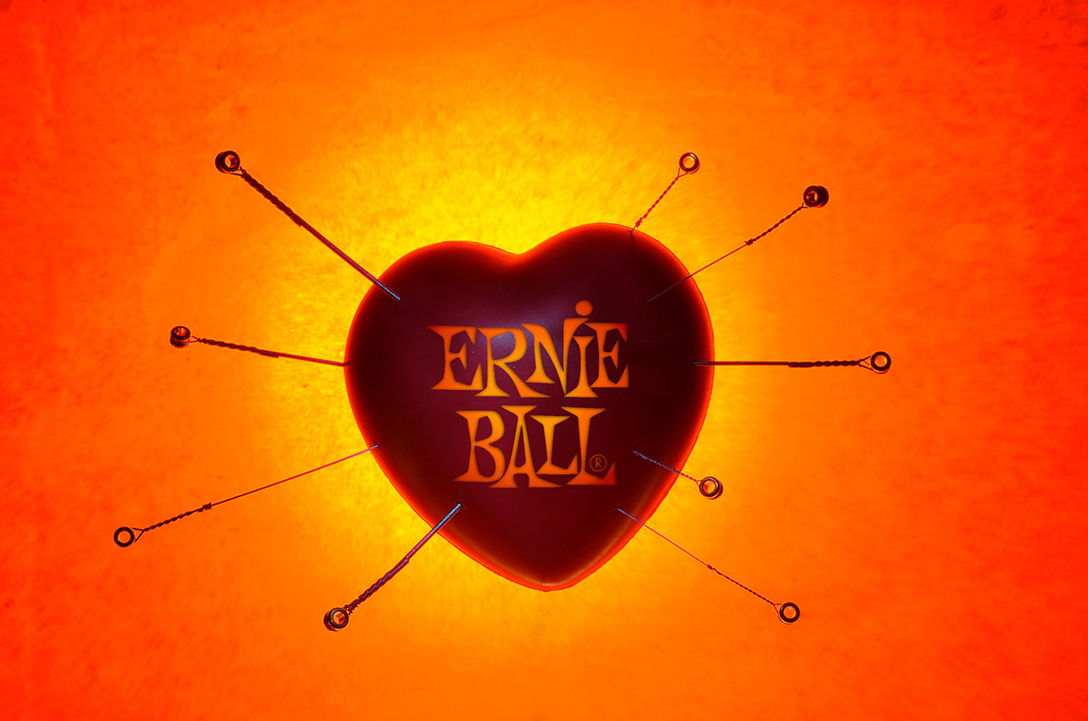 Ernie Ball guitar strings CONTEST WINNER Commercial Photography Creative Photography