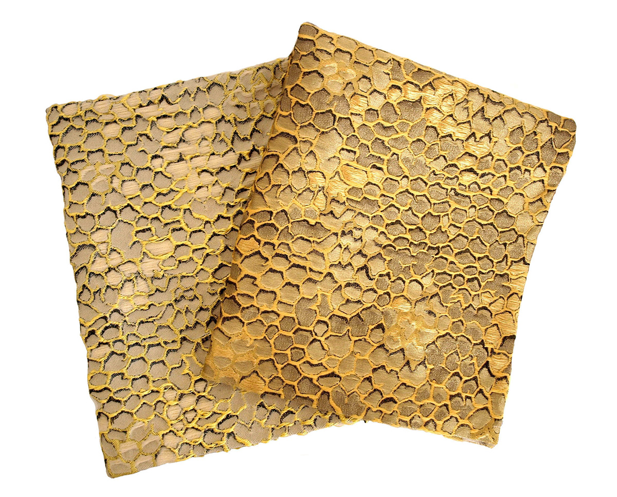 jacquard Woven  curtain honeycomb  interior fabric risd  textiles